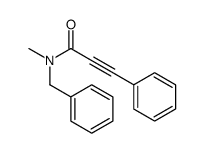 N-benzyl-N-methyl-3-phenylprop-2-ynamide Structure