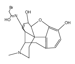 N-[(4R,4aS,7S,7aR,12bR)-7,9-dihydroxy-3-methyl-1,2,4,7,7a,13-hexahydro-4,12-methanobenzofuro[3,2-e]isoquinoline-4a-yl]-2-bromoacetamide Structure