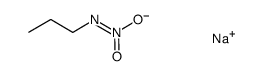 n-Propylnitramine sodium salt Structure