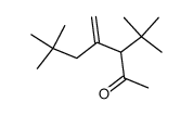 tertiobutyl-3 neopentyl-4 pentene-4 one-2结构式