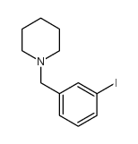1-(3-碘苄基)哌啶结构式
