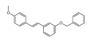 1-(benzyloxy)-3-(4-methoxystyryl)benzene结构式