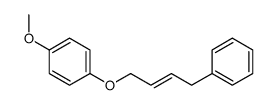 1-methoxy-4-(4-phenylbut-2-enoxy)benzene Structure