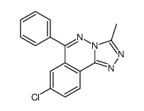 8-chloro-3-methyl-6-phenyl-[1,2,4]triazolo[3,4-a]phthalazine Structure