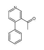 3-acetyl-4-phenylpyridine结构式