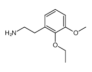 1-Amino-2-(2-ethoxy-3-methoxyphenyl)-ethan Structure