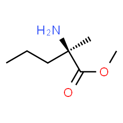 D-Norvaline, 2-methyl-, methyl ester (9CI) structure