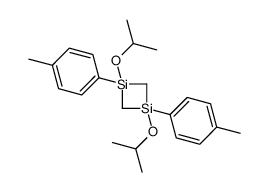 1,3-bis(4-methylphenyl)-1,3-di(propan-2-yloxy)-1,3-disiletane Structure
