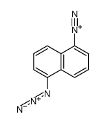5-azidonaphthalene-1-diazonium Structure