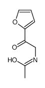 N-[2-(furan-2-yl)-2-oxoethyl]acetamide结构式