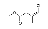 methyl Z-4-chloro-3-methylbuten-3-oate结构式