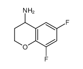 6,8-Difluoro-chroman-4-ylamine Structure