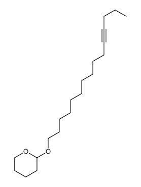 2-pentadec-11-ynoxyoxane Structure