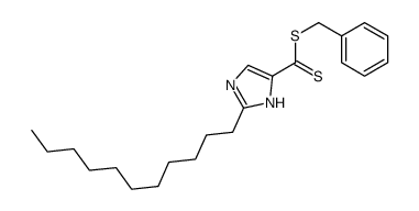 benzyl 2-undecyl-1H-imidazole-5-carbodithioate Structure