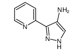 5-(Pyridin-2-yl)-1H-pyrazol-4-amine Structure