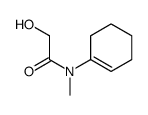 N-(cyclohexen-1-yl)-2-hydroxy-N-methylacetamide Structure