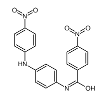 4-nitro-N-[4-(4-nitroanilino)phenyl]benzamide Structure