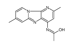 N-(2,7-Dimethyldipyrido(1,2-a:3',2'-d)imidazol-4-yl)acetamide结构式