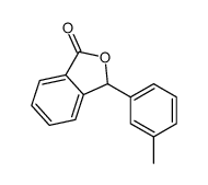 3-(3-methylphenyl)-3H-2-benzofuran-1-one Structure