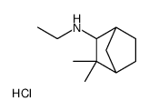 (3,3-dimethyl-2-bicyclo[2.2.1]heptanyl)-ethylazanium,chloride结构式