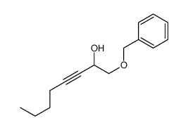 1-phenylmethoxyoct-3-yn-2-ol结构式