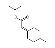 propan-2-yl 2-(4-methylcyclohexylidene)acetate结构式