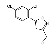 [5-(2,4-Dichlorophenyl)-1,2-oxazol-3-yl]methanol结构式