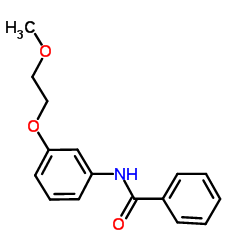 N-[3-(2-Methoxyethoxy)phenyl]benzamide结构式