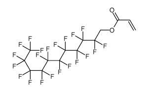 2,2,3,3,4,4,5,5,6,6,7,7,8,8,9,9,10,10,11,11,11-henicosafluoroundecyl acrylate Structure