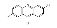 6,9-dichloro-2-methylacridine结构式