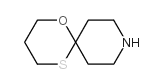 1-oxa-5-thia-9-azaspiro[5.5]undecane结构式