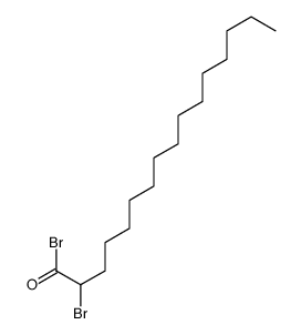 2-bromohexadecanoyl bromide结构式