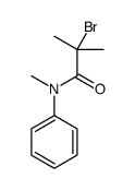2-bromo-N,2-dimethyl-N-phenylpropanamide结构式