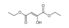 (Z)-Diethyl 2-hydroxyfumarate Structure