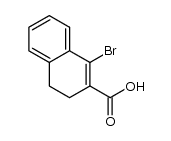 1-bromo-3,4-dihydronaphthalene-2-carboxylic acid Structure