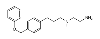 N-[3-[4-(phenoxymethyl)phenyl]propyl]ethane-1,2-diamine Structure
