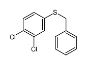 4-benzylsulfanyl-1,2-dichlorobenzene结构式