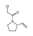 Pyrrolidine, 1-(chloroacetyl)-2-ethenyl- (9CI) structure