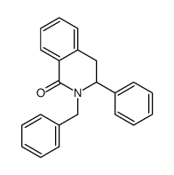 2-benzyl-3-phenyl-3,4-dihydroisoquinolin-1-one结构式