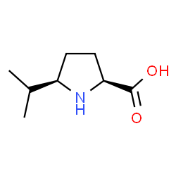 D-Proline, 5-(1-methylethyl)-, (5S)-rel- (9CI)结构式
