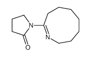 1-(3,4,5,6,7,8-hexahydro-2H-azonin-9-yl)pyrrolidin-2-one结构式