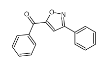 phenyl-(3-phenyl-1,2-oxazol-5-yl)methanone Structure