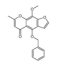 5-benzyloxykhellin结构式