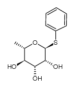 phenyl 6-O-deoxy-1-thio-α-L-mannopyranoside结构式