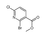 Methyl 2-bromo-6-chloronicotinate structure