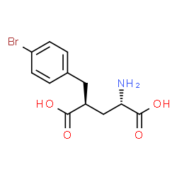 (2R,4R)-4-(4-BROMOBENZYL)GLUTAMICACID Structure