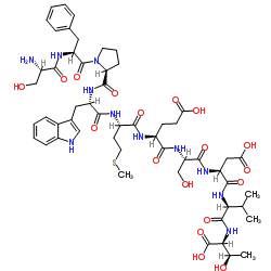 prepro-thyrotropin releasing hormone (160-169)结构式