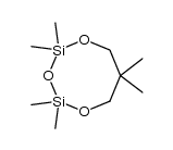 2,2,4,4,7,7-hexamethyl-1,3,5,2,4-trioxadisilocane Structure