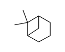 6,6-Dimethylbicyclo[3.1.1]heptane Structure