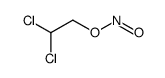 2,2-dichloroethyl nitrite Structure